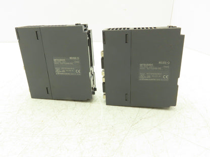 Mitsubishi QJ71C24N-R2 Melsec-Q RS-232 Serial Unit 9-Pin D-Sub Lot of 2