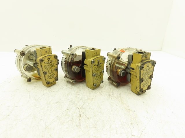 Master Pneumatic A64041|A64061 Lubricator Single Point Air mixed Lot of 3