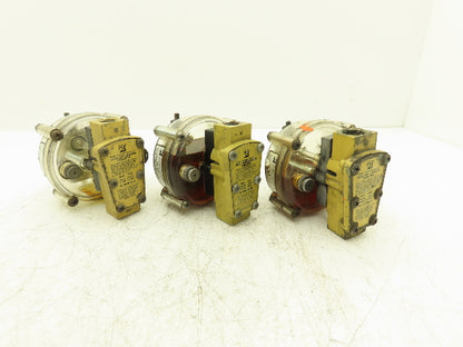 Master Pneumatic A64041|A64061 Lubricator Single Point Air mixed Lot of 3