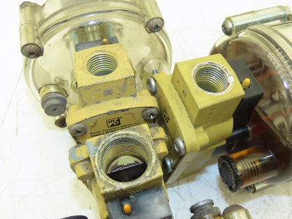 Master Pneumatic A64041|A64061 Lubricator Single Point Air mixed Lot of 3