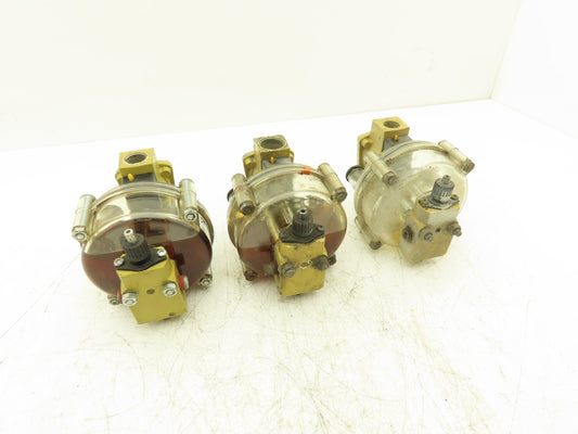 Master Pneumatic A64041|A64061 Lubricator Single Point Air mixed Lot of 3