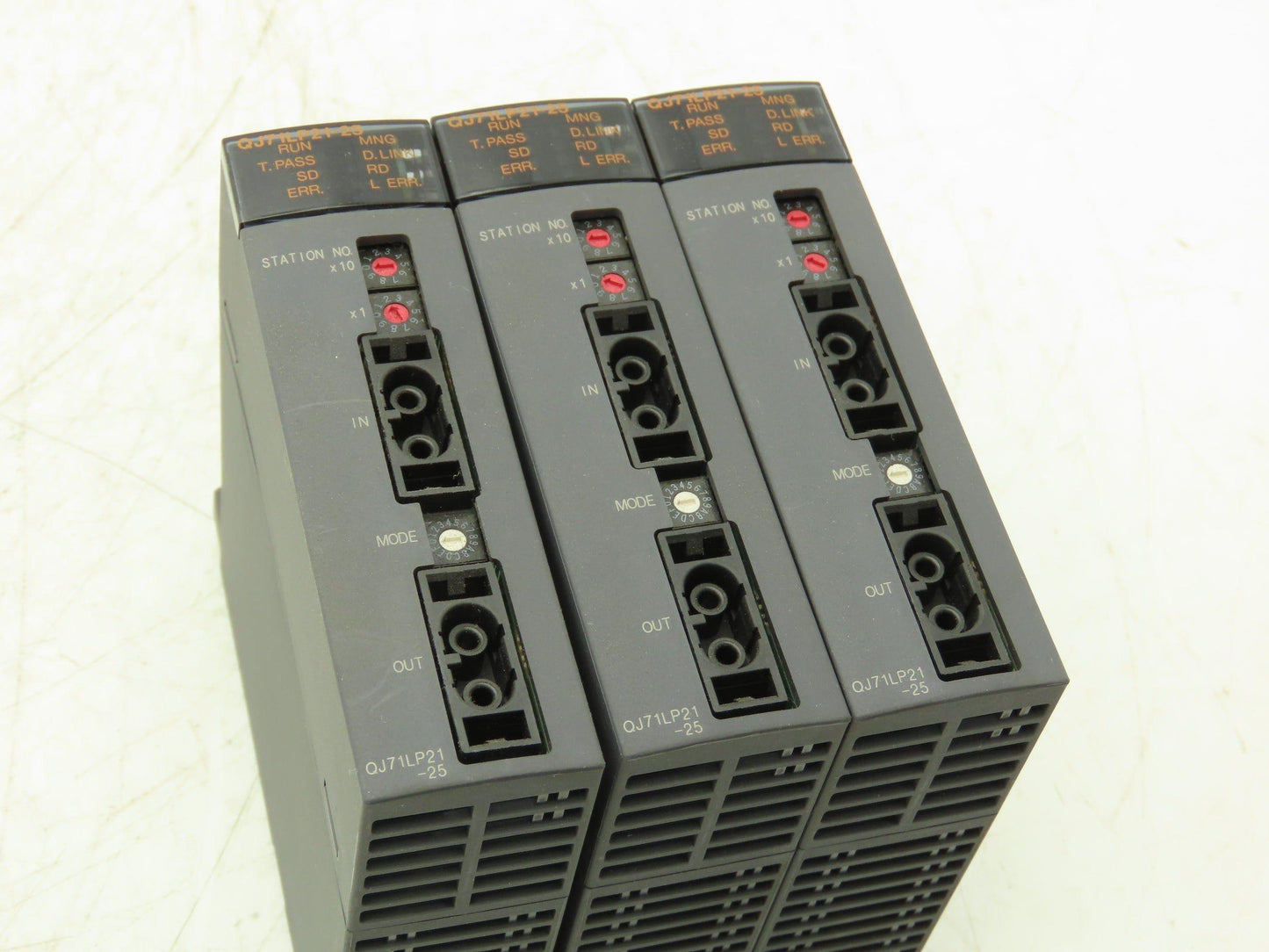 Mitsubishi QJ71LP21-25 Melsec-Q Data Link Unit Lot of 3