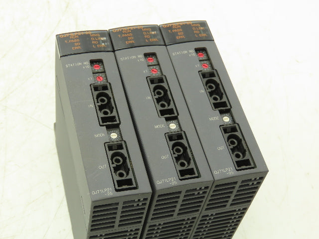 Mitsubishi QJ71LP21-25 Melsec-Q Data Link Unit Lot of 3