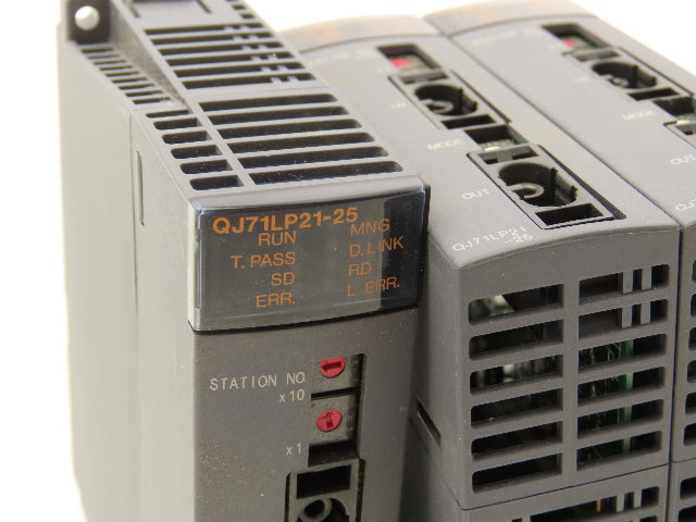 Mitsubishi QJ71LP21-25 Melsec-Q Data Link Unit Lot of 3