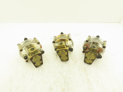 Master Pneumatic A64041 Lubricator 1/2" NPT Single Point Air Lot of 3