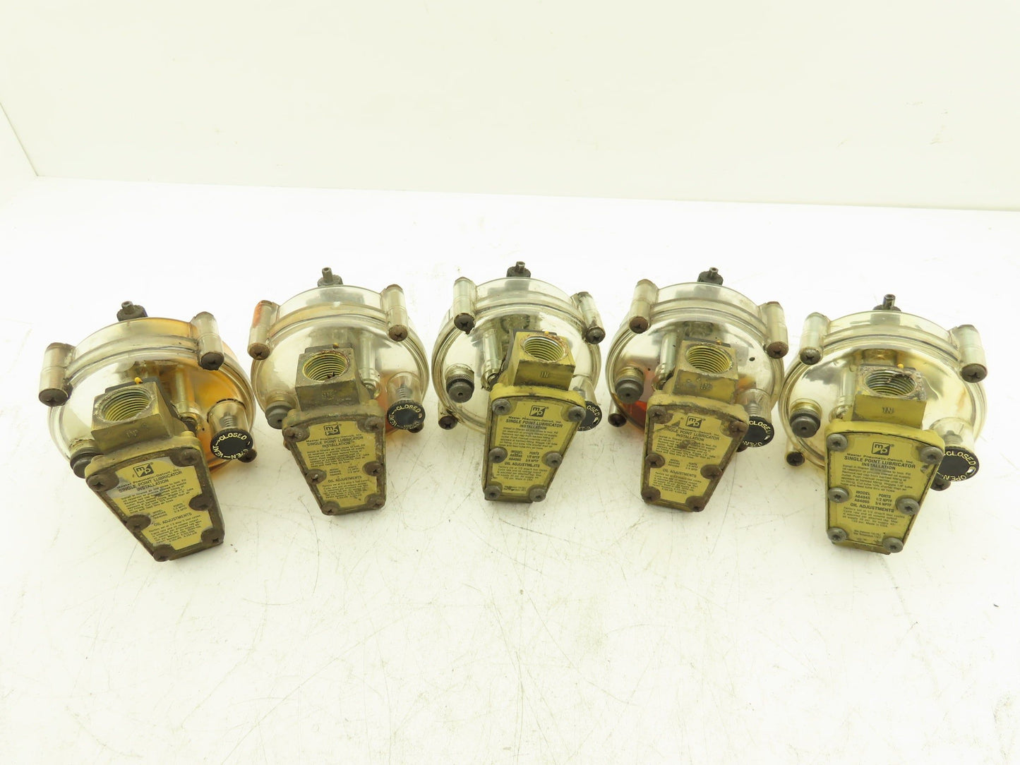 Master Pneumatic A64065 Lubricator 3/4" NPT Single Point Air Lot of 5