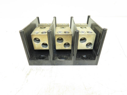 Ferraz Shawmut 67513 Power Distribution Block 600V 350A 3 Pole