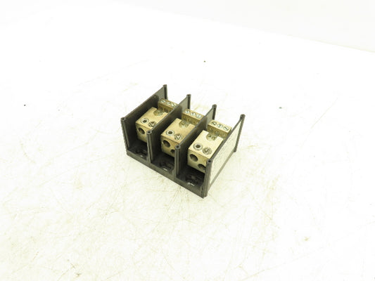 Ferraz Shawmut 67513 Power Distribution Block 600V 350A 3 Pole