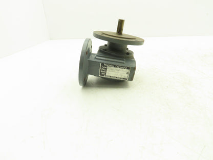 Marbaise Dortmund SF00 Right Angle Worm Gearbox 79:1 Ratio 12.3Nm 14mm