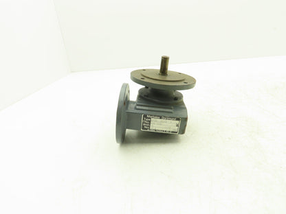 Marbaise Dortmund SF00 Right Angle Worm Gearbox 79:1 Ratio 12.3Nm 14mm