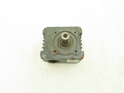 Ass-ag M 40 B Right Angle Worm Gearbox 82:1 Ratio 14mm