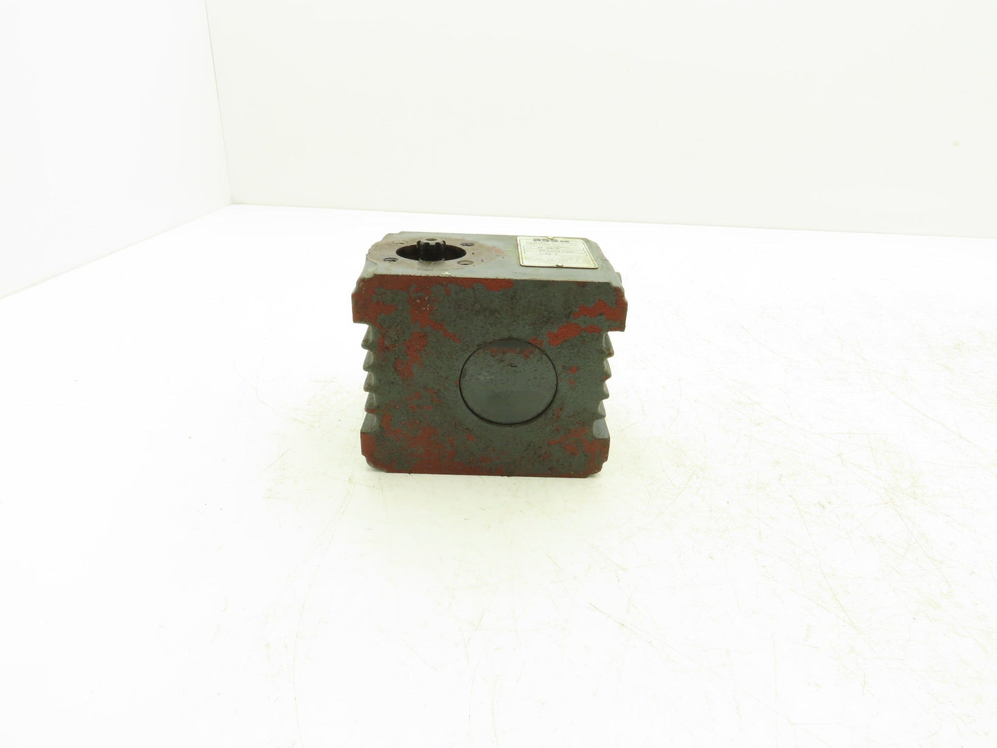 Ass-ag M 40 B Right Angle Worm Gearbox 82:1 Ratio 14mm