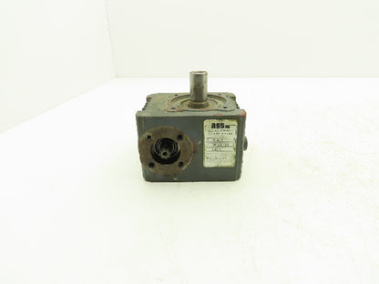 Ass-ag M 40 B Right Angle Worm Gearbox 82:1 Ratio 14mm
