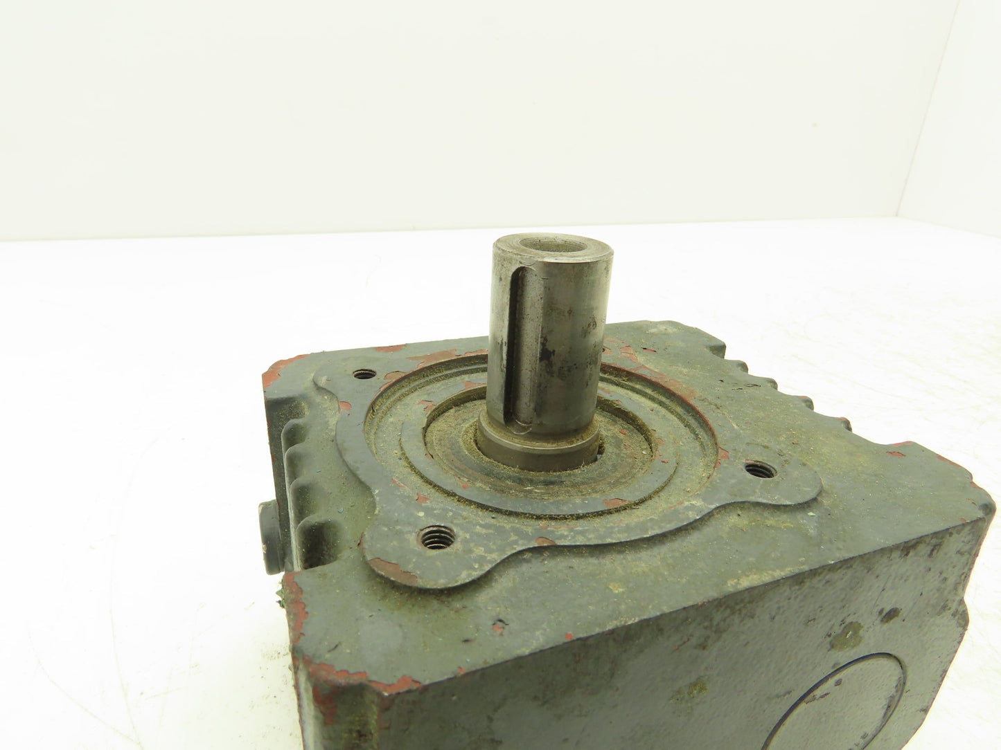 Ass-ag M 40 B Right Angle Worm Gearbox 82:1 Ratio 14mm