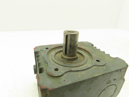 Ass-ag M 40 B Right Angle Worm Gearbox 82:1 Ratio 14mm