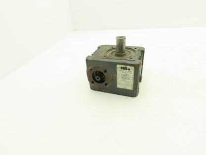Ass-ag M 40 B Right Angle Worm Gearbox 82:1 Ratio 14mm
