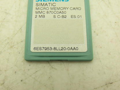 Siemens 6ES7953-8LL20-0AA0 SIMATIC S7 PLC Micro Memory Card 2Mb