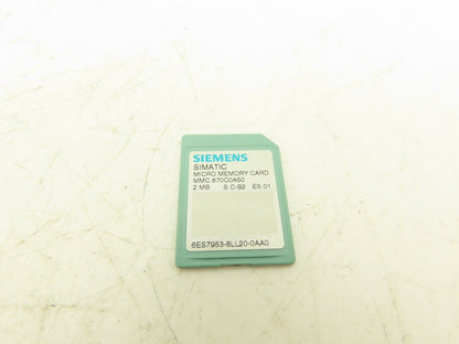 Siemens 6ES7953-8LL20-0AA0 SIMATIC S7 PLC Micro Memory Card 2Mb