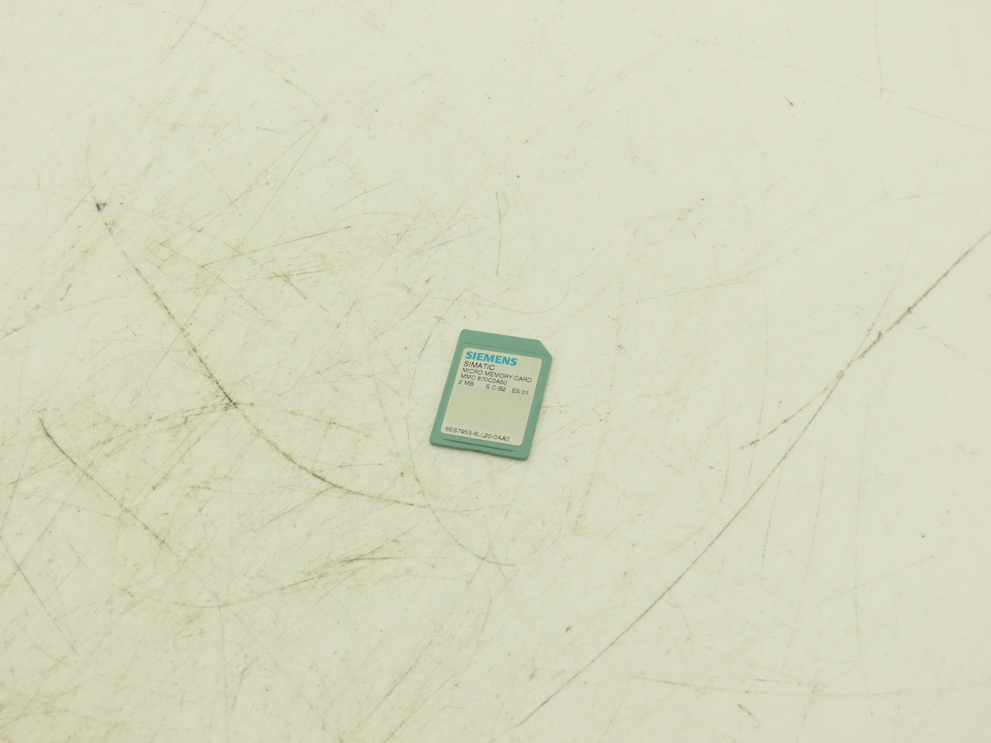Siemens 6ES7953-8LL20-0AA0 SIMATIC S7 PLC Micro Memory Card 2Mb