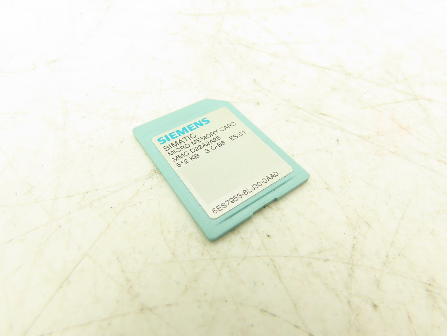 Siemens 6ES7953-8LJ30-0AA0 SIMATIC S7 PLC Micro Memory Card 512 KB