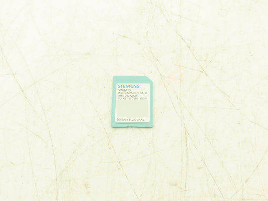 Siemens 6ES7953-8LJ30-0AA0 SIMATIC S7 PLC Micro Memory Card 512 KB