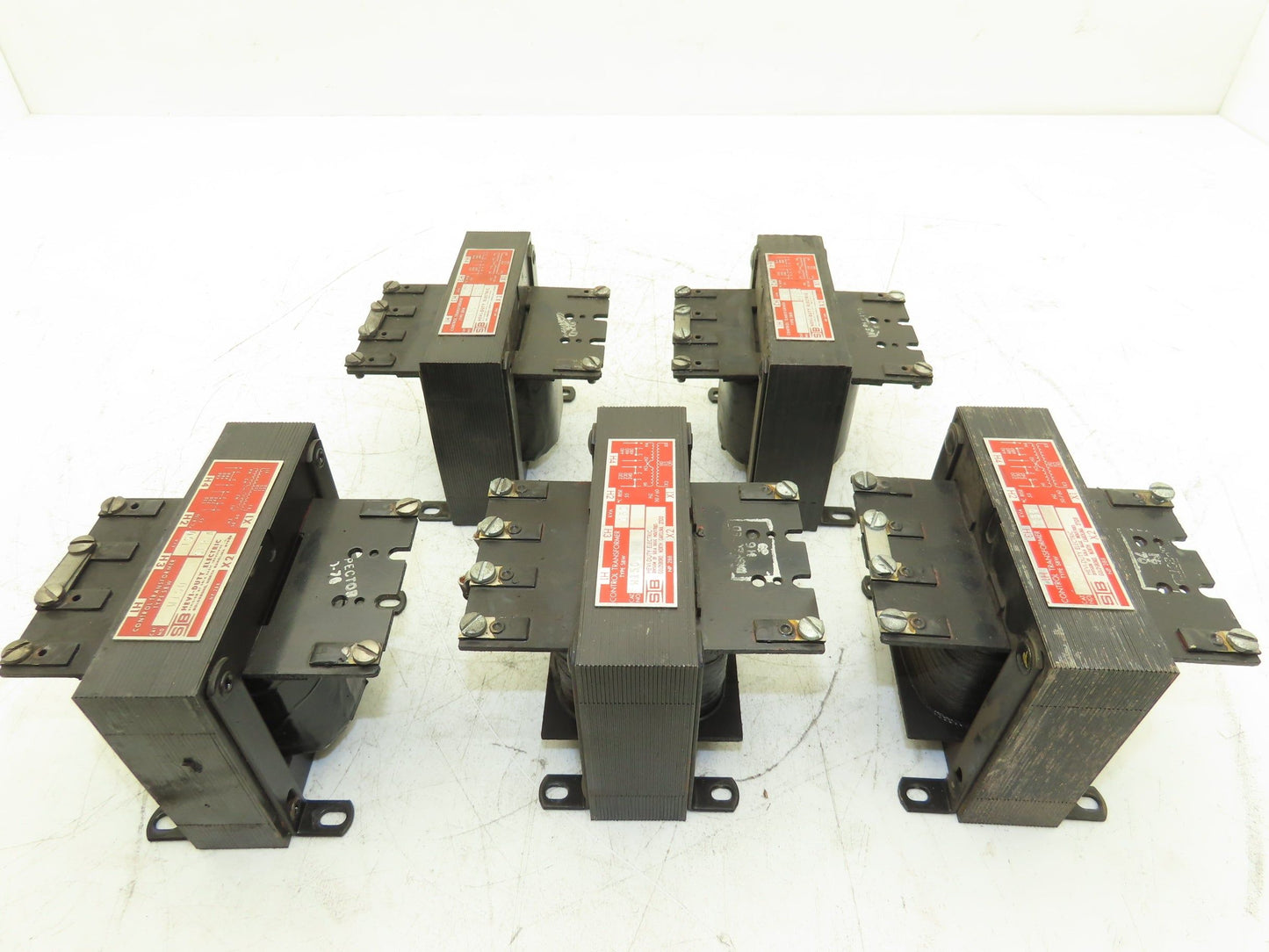 Hevi Duty W150 Industrial Control Transformer 150va HV 230/460V LV 120V Lot of 5