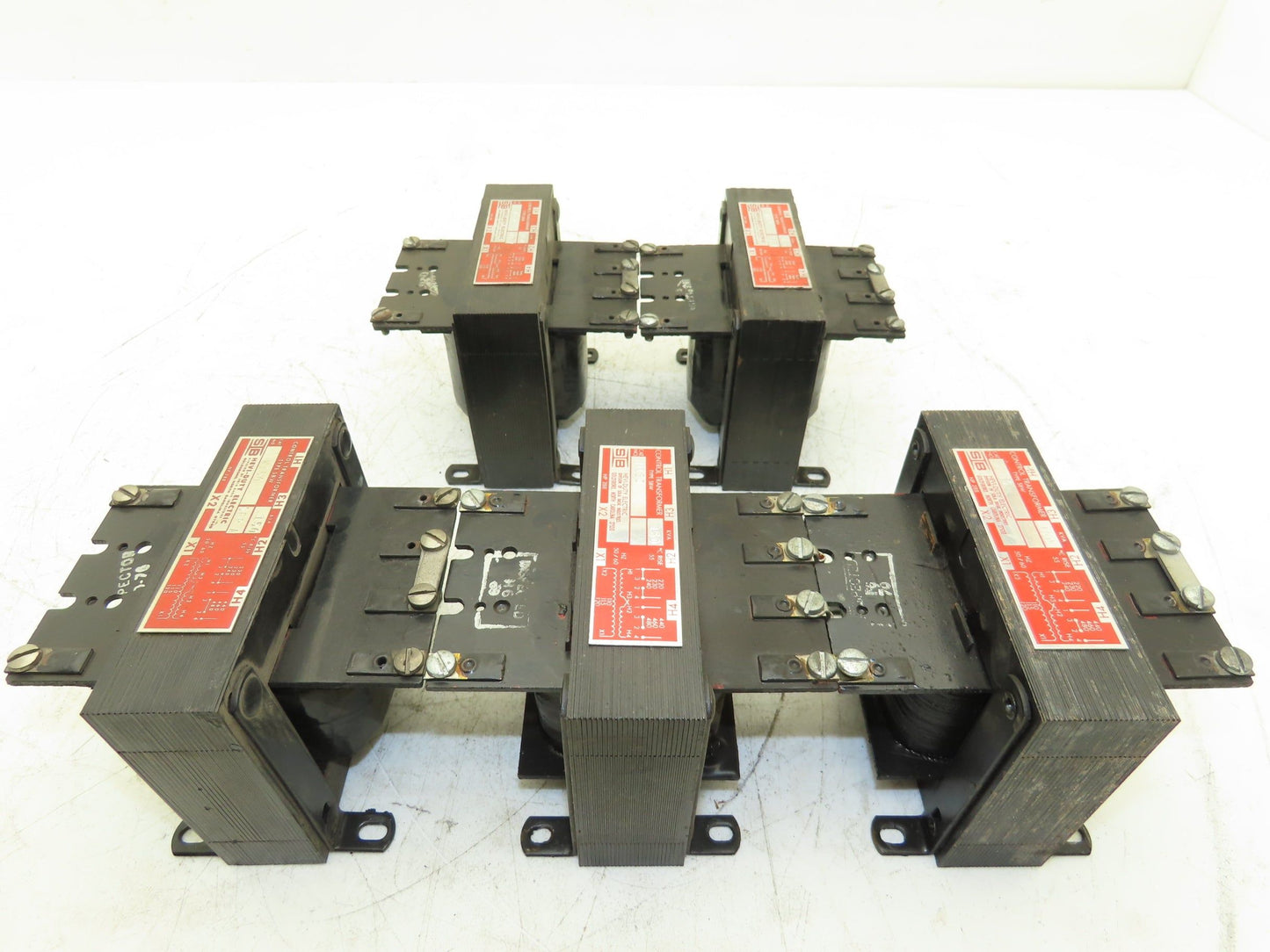 Hevi Duty W150 Industrial Control Transformer 150va HV 230/460V LV 120V Lot of 5