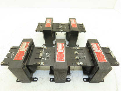 Hevi Duty W150 Industrial Control Transformer 150va HV 230/460V LV 120V Lot of 5