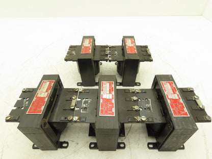Hevi Duty W150 Industrial Control Transformer 150va HV 230/460V LV 120V Lot of 5