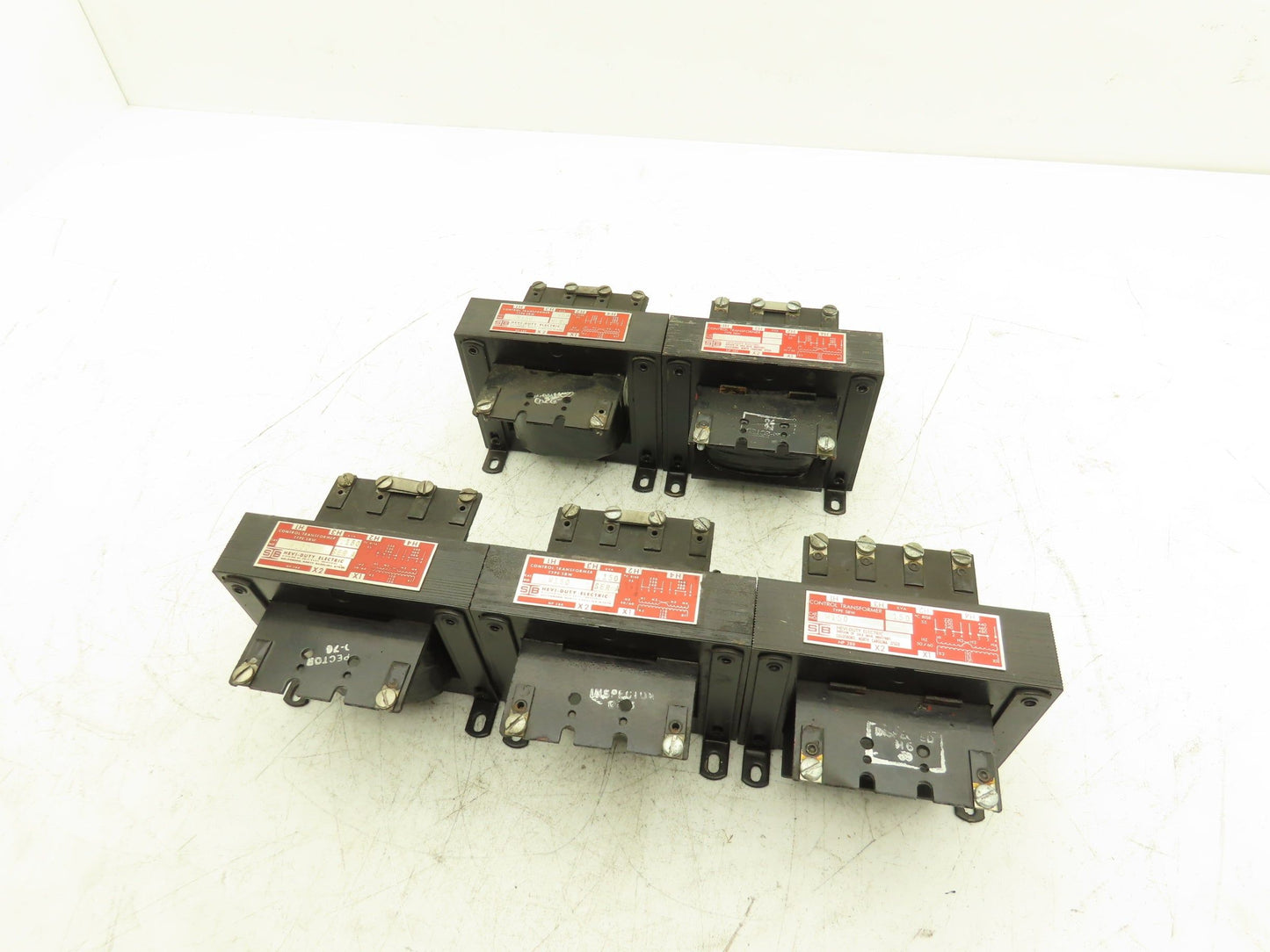 Hevi Duty W150 Industrial Control Transformer 150va HV 230/460V LV 120V Lot of 5