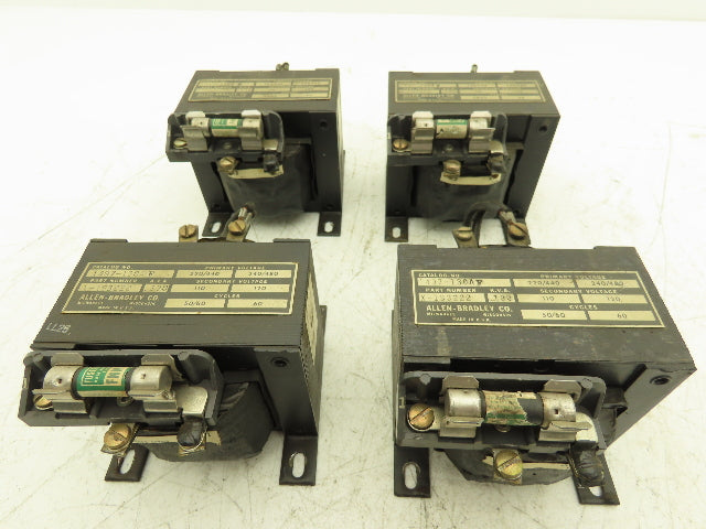 Allen Bradley 1497-130 Control Transformer 130va HV 240/480V LV 120V Lot of 4