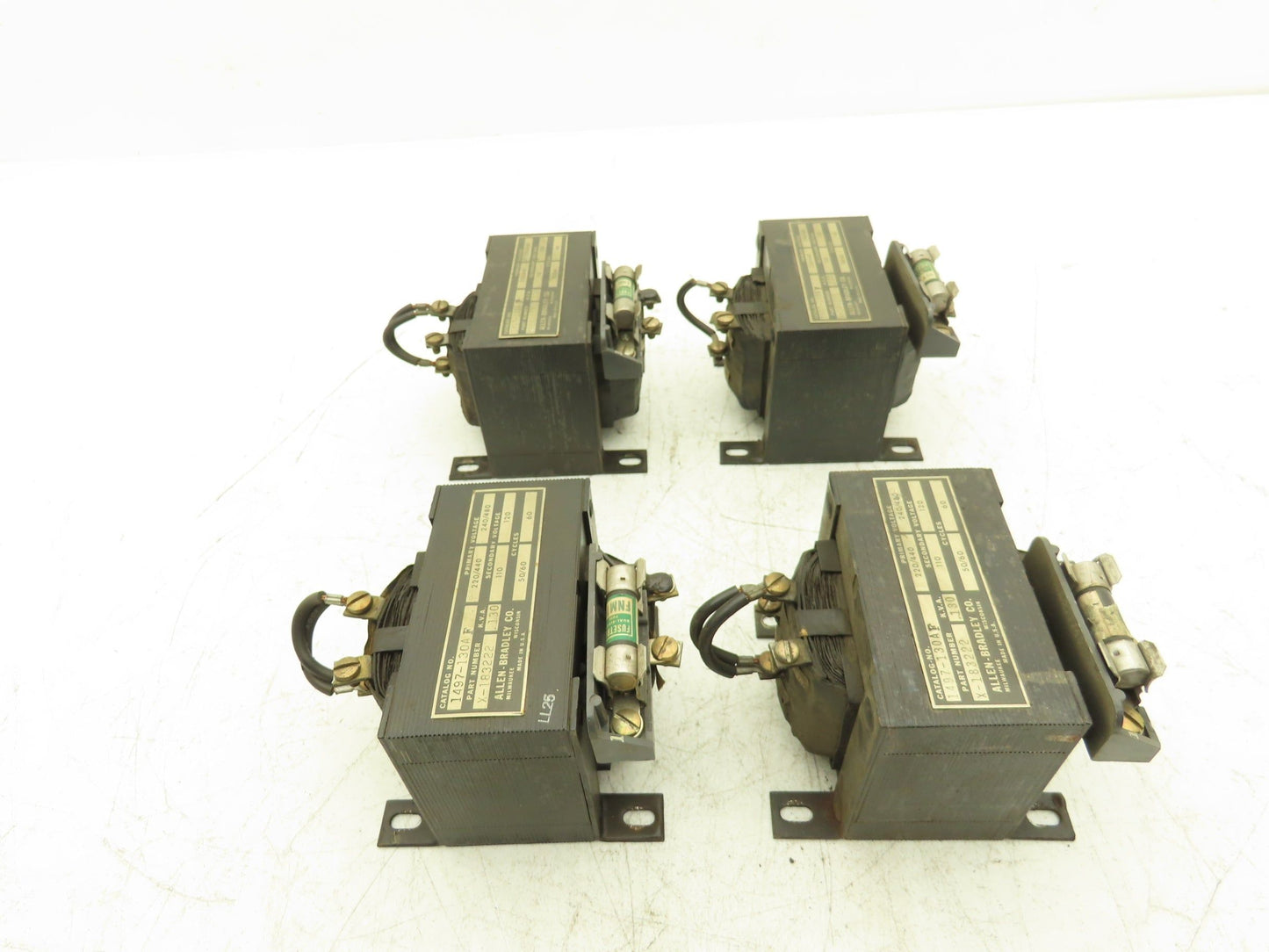 Allen Bradley 1497-130 Control Transformer 130va HV 240/480V LV 120V Lot of 4