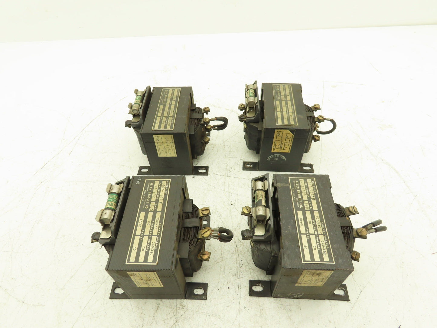 Allen Bradley 1497-130 Control Transformer 130va HV 240/480V LV 120V Lot of 4