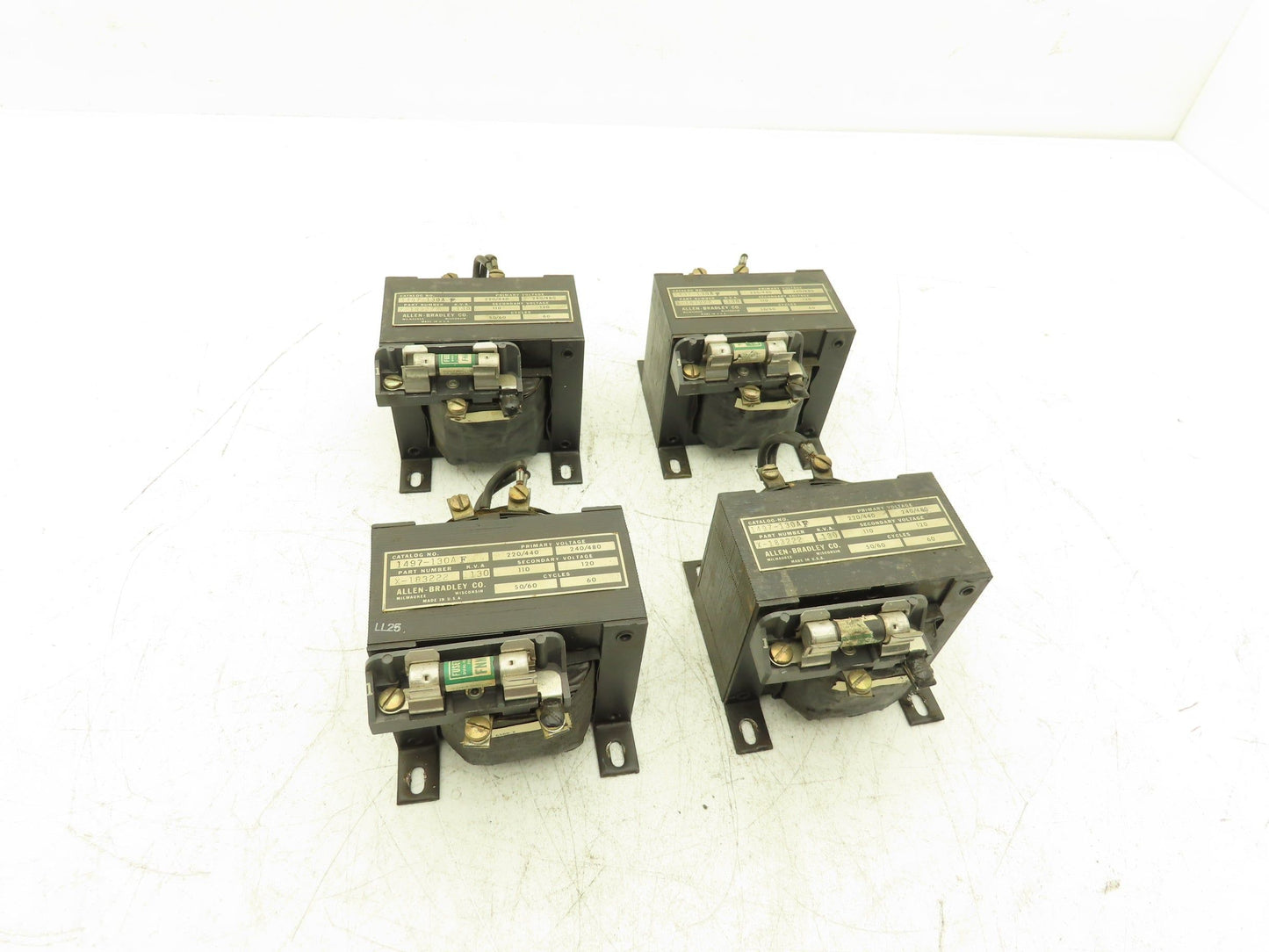 Allen Bradley 1497-130 Control Transformer 130va HV 240/480V LV 120V Lot of 4