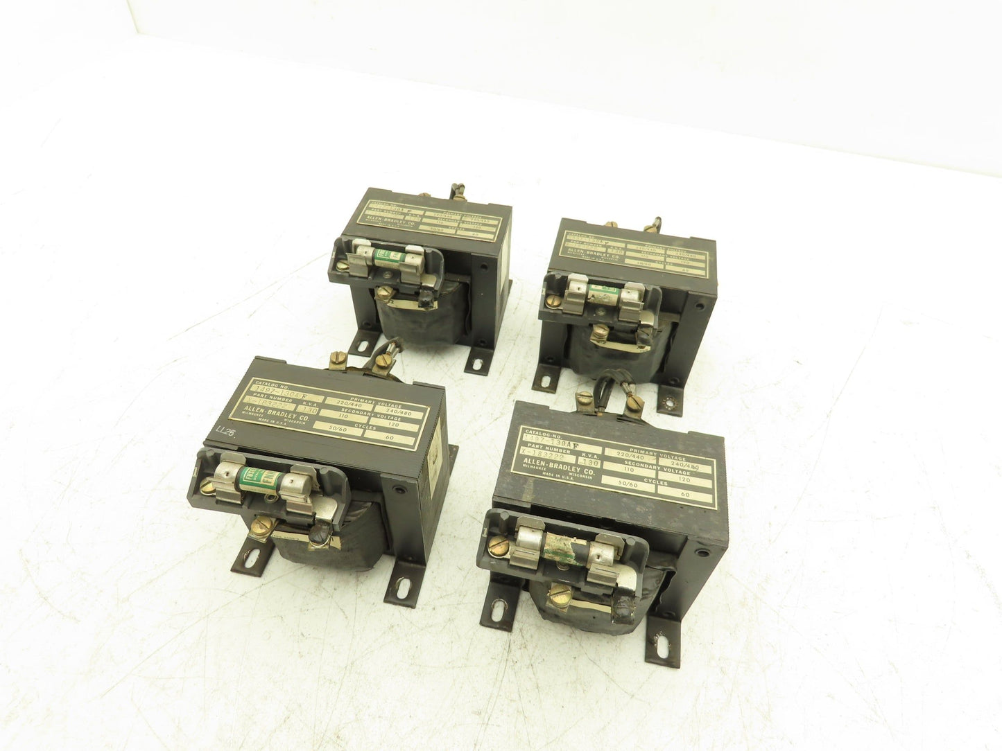 Allen Bradley 1497-130 Control Transformer 130va HV 240/480V LV 120V Lot of 4