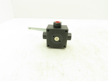 Pister 3KH-G3/8-1123-T Ball Valve Manual 1/4 Turn 3-Way 3/8" NPT
