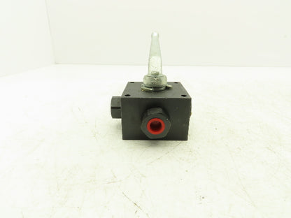 Pister 3KH-G3/8-1123-T Ball Valve Manual 1/4 Turn 3-Way 3/8" NPT
