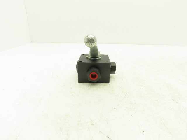 Pister 3KH-G3/8-1123-T Ball Valve Manual 1/4 Turn 3-Way 3/8" NPT