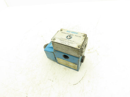 Vickers 02-119767 DG4S4W 012A-B 60 Directional Control Solenoid Valve 120V