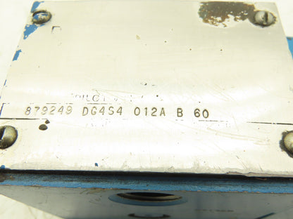 Vickers 879249 DG4S4 012A B 60 Directional Control Solenoid Valve 120V
