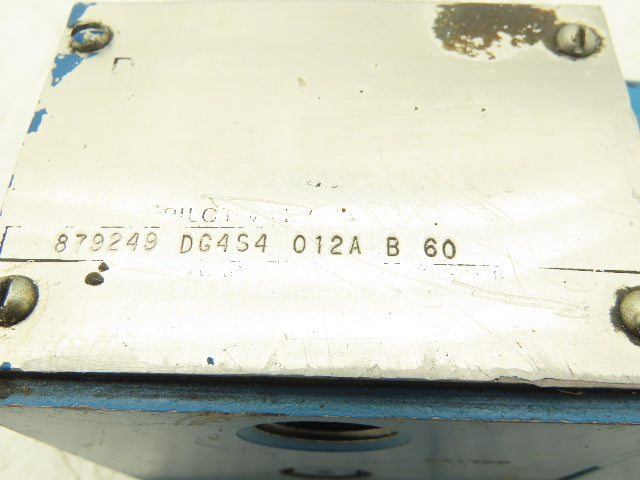 Vickers 879249 DG4S4 012A B 60 Directional Control Solenoid Valve 120V