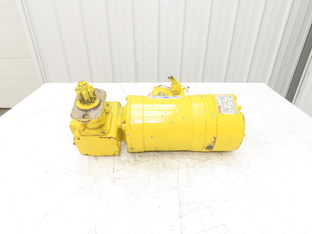 Doerr LR22132 Crane Duty Gear Motor w/Brake 15:1/115rpm 1/2Hp 230/460V D56CFC