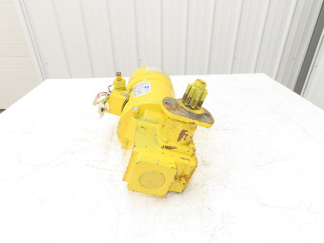 Doerr LR22132 Crane Duty Gear Motor w/Brake 15:1/115rpm 1/2Hp 230/460V D56CFC
