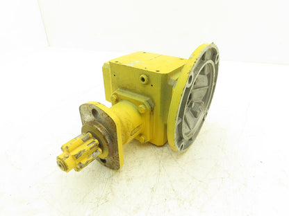 Doerr MBQ Gearbox for Bridge Crane Drive 15:1 Reducer 1/2Hp 116 RPM LH 56C