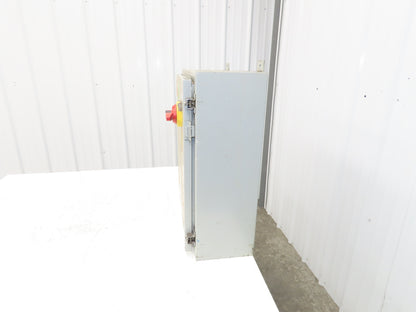 Hoffman A242408LP Electrical Enclosure Control Panel 24x24x8" W/Disconnect JIC