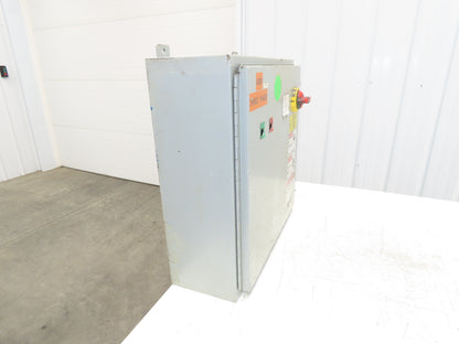 Hoffman A242408LP Electrical Enclosure Control Panel 24x24x8" W/Disconnect JIC