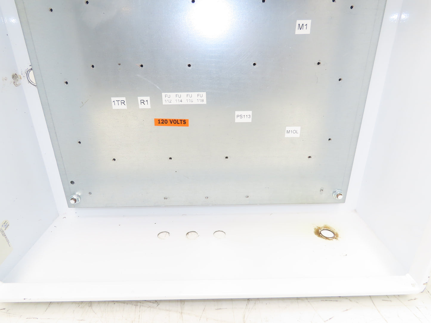 Hoffman A242408LP Electrical Enclosure Control Panel 24x24x8" W/Disconnect JIC