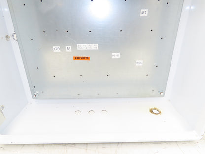 Hoffman A242408LP Electrical Enclosure Control Panel 24x24x8" W/Disconnect JIC