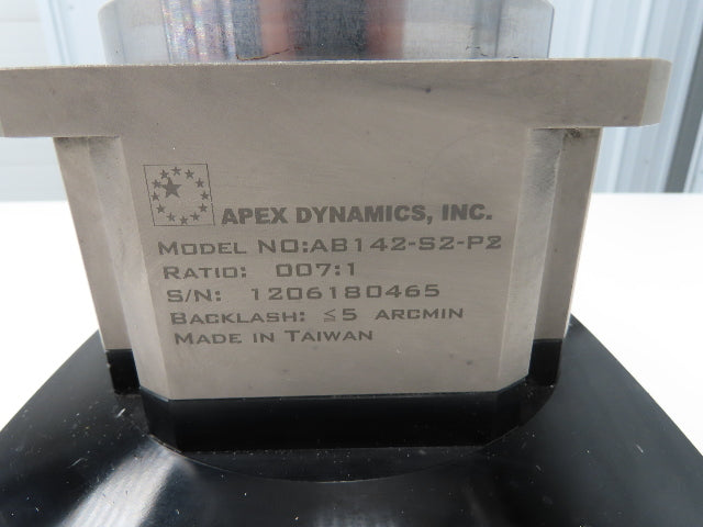 Apex Dynamics AB142-S2-P2 Inline Gearbox 7:1 Planetary Gear Head Reducer