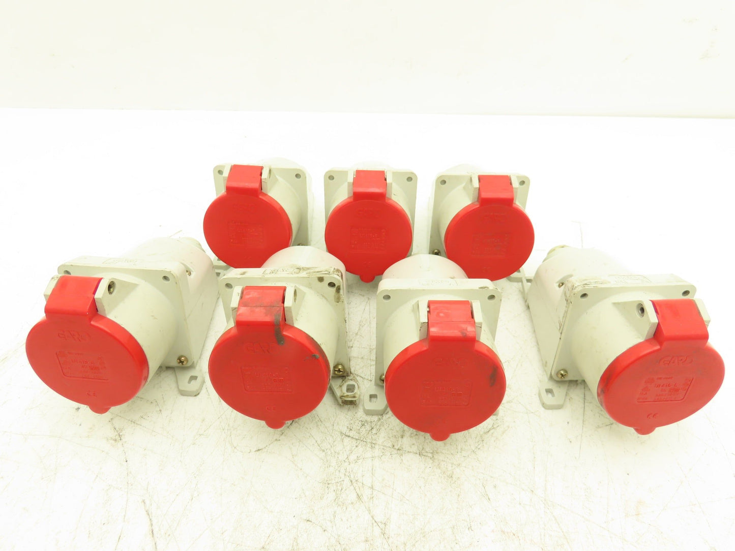 Garo UI416-6 Receptacle 16A 5 Pin 415VAC IP44 Lot Of 7